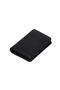 S1Kk00001601 Men's Leather Card Holder - Black
