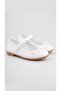 White Bow Patent Leather Girl's Ballerina Ballet