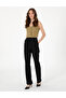 Black Fabric Trousers 50300025 -Vr046