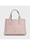 Pink Solid Handheld Bag