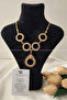 4 Quarter 1 Half Chain Necklace, Quarter Gold Necklace, Five-In-One Necklace |   Sun Model