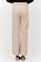 Women Regular Fit Textured Corduroy Pants, Taupe - 3