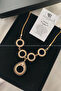 4 Quarter 1 Half Chain Necklace, Quarter Gold Necklace, Five-In-One Necklace |   Sun Model - 3