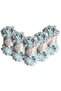 5 Pack Puffy Fine Color (with Small Loop) Hand Knitting Yarn - 5939 Blue Gray - 100 Gr. 14.5 Meters.