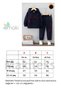 Winter Girl Boy Tracksuit Set 5 6 7 8 9 10 11 12 Years Unisex Garfield - 4