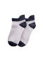 Colorful Children's Booties Socks with Toe Heel 5-12 Years Indigo Blue