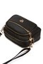 Women's Crisscross Straps Everyday Shoulder Bag Black 2 Bags - 8