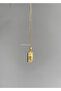 Gold Square Vintage Women's Necklace