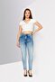 Women Supper Skinny Fit Washed Stretchable Denim Jeans, Light Blue - 2