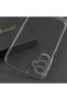 Samsung Galaxy A35 Compatible Case Camera Protruding Transparent Flexible Luxury Super Silicone Cover - 2