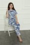 Fashion Stripe Girl's Combed Cotton Pajama Set 20397 - 3