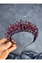River Bridal Crown Beaded Henna Hair Accessory - 2