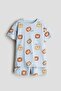 Printed jersey pyjamas