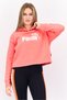 Women Sportswear Fit Long Sleeve Outdoor Sweatshirt, Pink