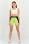 Women Sportswear Fit Training Shorts, Lime - 2