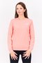 Women Sportswear Fit Long Sleeves Outdoor Sweatshirt, Pink