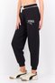 Women Comfort Fit Outdoor Track Pants, Black - 2