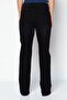 Women Relaxed Fit Plain Denim Jeans, Black - 4
