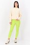 Women Sportswear Fit Long Sleeves Outdoor Sweatshirt, Cream - 4