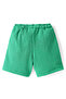 Primo Gino Woven Sleeveless Textured Solid Top & Shorts Co-ord Set - Green - 6