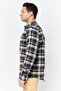 Men Regular Fit Plaid Long Sleeve Casual Shirt, Multicolor - 2