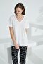 Bamboo Soft Fabric Short Sleeve Capri Suit 71040 - 2