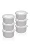 12 Pieces Quality Storage Container with Leak-Proof Lid, Bowl with Leak-Proof Lid - 4