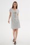 White Striped Dress - 2