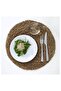IHÅLLIG Place mat, natural/seagrass, 37 cm - 2