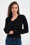 Pulover dama de culoare uniforma - 2