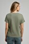 Grow Women's 100% Cotton O-Neck T-Shirt Khaki - 3