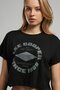 Lorina Women's O Neck T-Shirt Black - 4