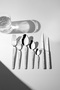 Lyon Plain 12-Person 84-Piece Boxed Cutlery Set