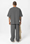 Men's Basic Unprinted Plain Tracksuit Suit - 4