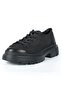 Juanito Model Genuine Leather Men's Black Casual Shoes