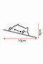 Playing Cat Sticker Car Auto Motor Laptop Computer 6 cm Sticker Decal - 2
