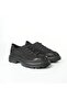 Juanito Model Genuine Leather Men's Black Casual Shoes - 2