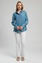 Classy Women's 100% Cotton Jean Shirt Denim