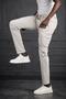Elastic Waist and Threaded Lycra Summer Thin Parachute Fabric Jogger Pants - 3