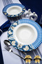 Azur 28cm Porcelain Pasta Plate - 2