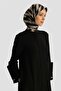 Wide Cuff Overcoat 25Y8206 Black - 3