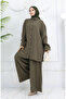 Tunic pants double set 4065-08 khaki - 2
