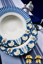 Azur 28cm Porcelain Pasta Plate