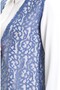 Lace Long Vest, Lace Women's Vest, Large Size Vest, Mother's Vest, - 3