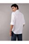 Ae long-sleeve linen-blend button-up shirt - 3