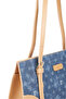 Dark Blue Monogram Women's Shoulder Bag 05Po25Y2047 - 5