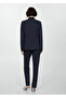 Women's Shiny Blue Blazer Jacket 67159404 - 4