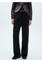 Black Women's Pants 77035663 - 4