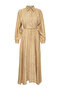 Beige Two-Piece Linen Look Woven Dress Tedss25Eb00000 - 3