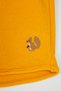Yellow-Tile 2-Pack Girls' Cotton Animal Embroidered Knitted Shorts & Bermuda Shorts Tkdss25Sr00023 - 2